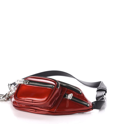 Alexander Wang Patent Attica Mini Belt Bag Red 8 of 9