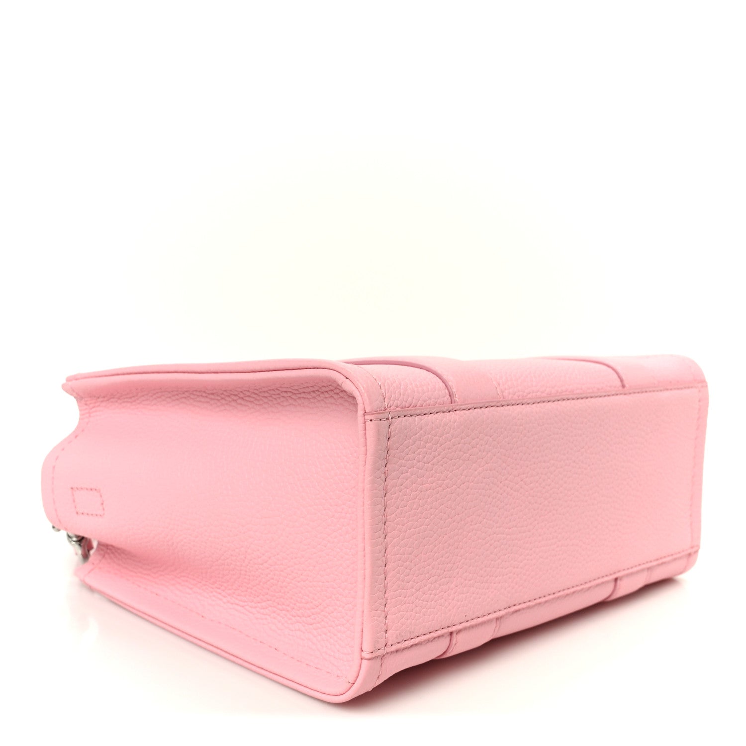 Marc Jacobs Grained Calfskin Small The Tote Bag Ribbon Pink 4 of 11