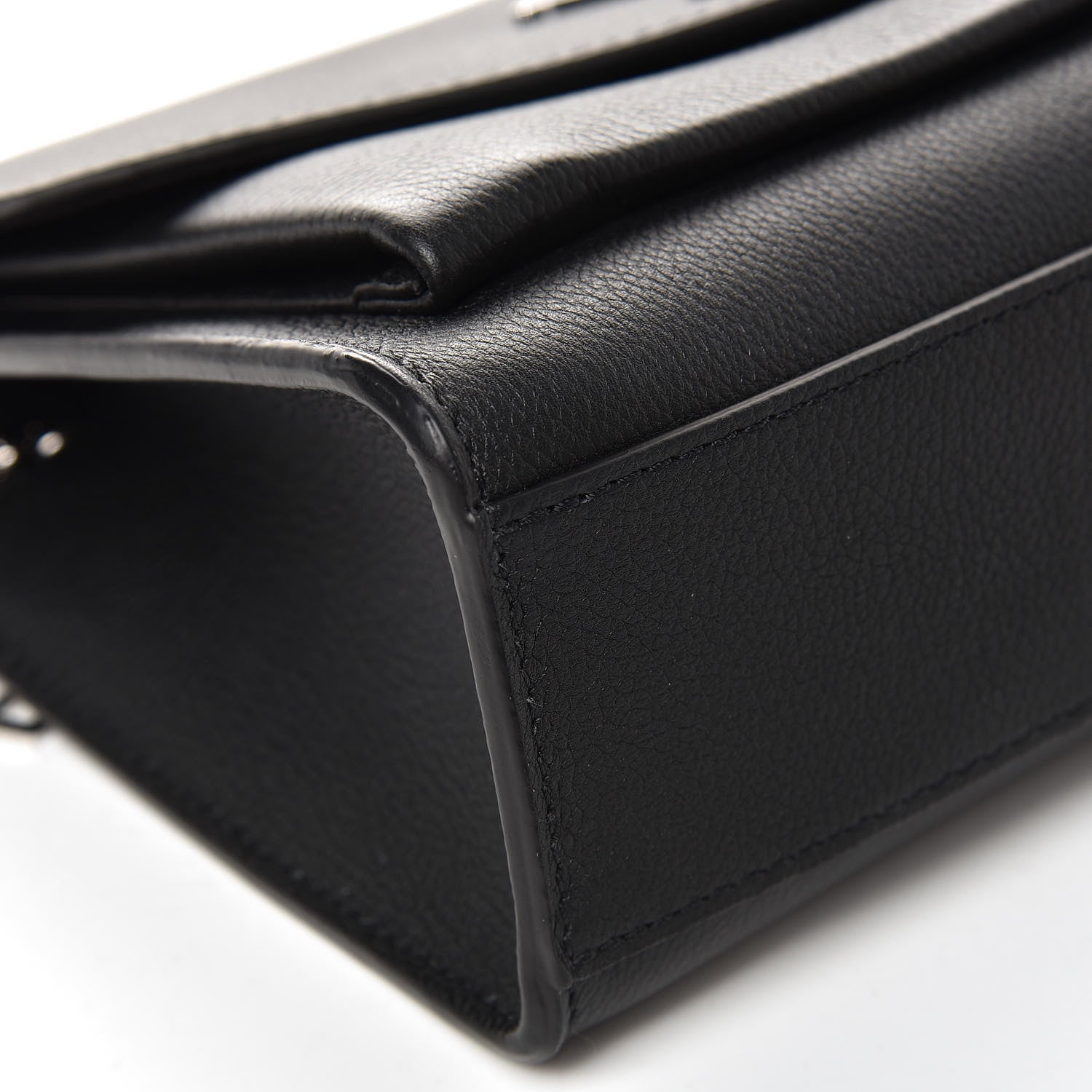 Louis Vuitton Soft Calfskin My Lockme Chain Bag BB Black 7 of 10