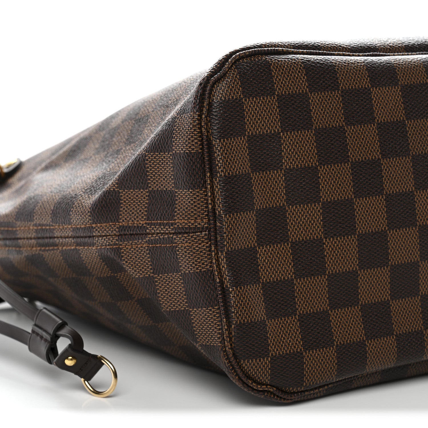 Louis Vuitton Damier Ebene Neo Neverfull MM Rose Ballerine 9 of 15