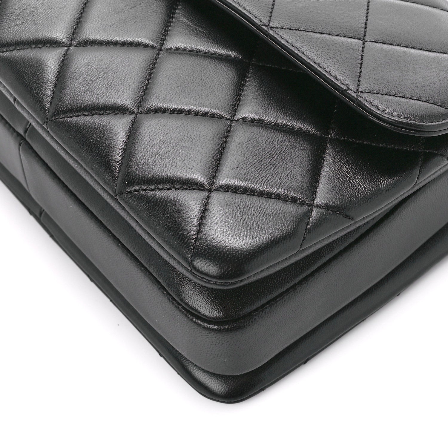 Chanel Lambskin Quilted Small Trendy CC Dual Handle Flap Bag Black 12 of 12