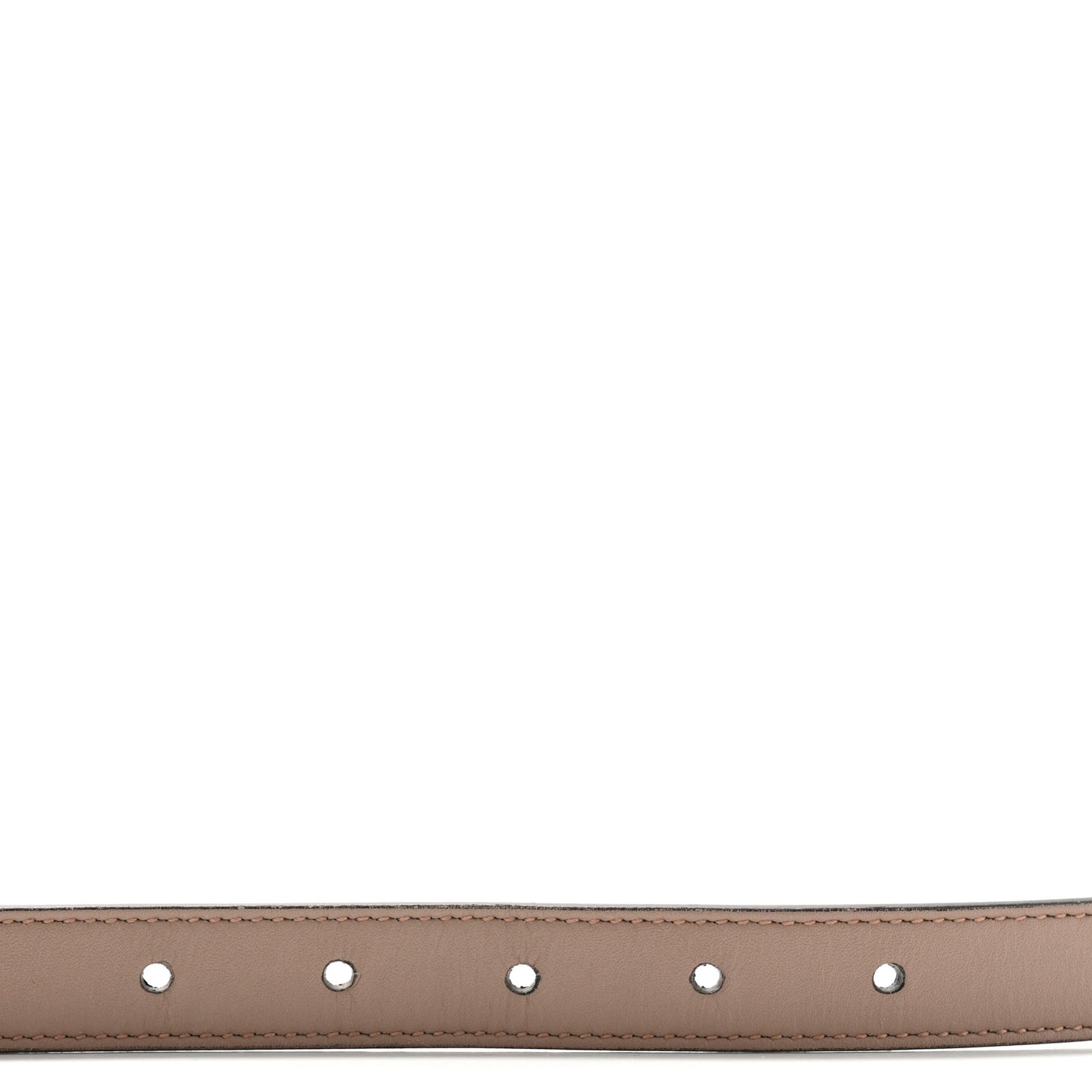 Calfskin Double G 20mm Belt 85 34 Porcelain Rose