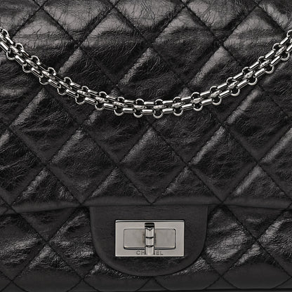 Chanel Aged Calfskin Quilted 2.55 Reissue 227 Flap Black 8 of 12