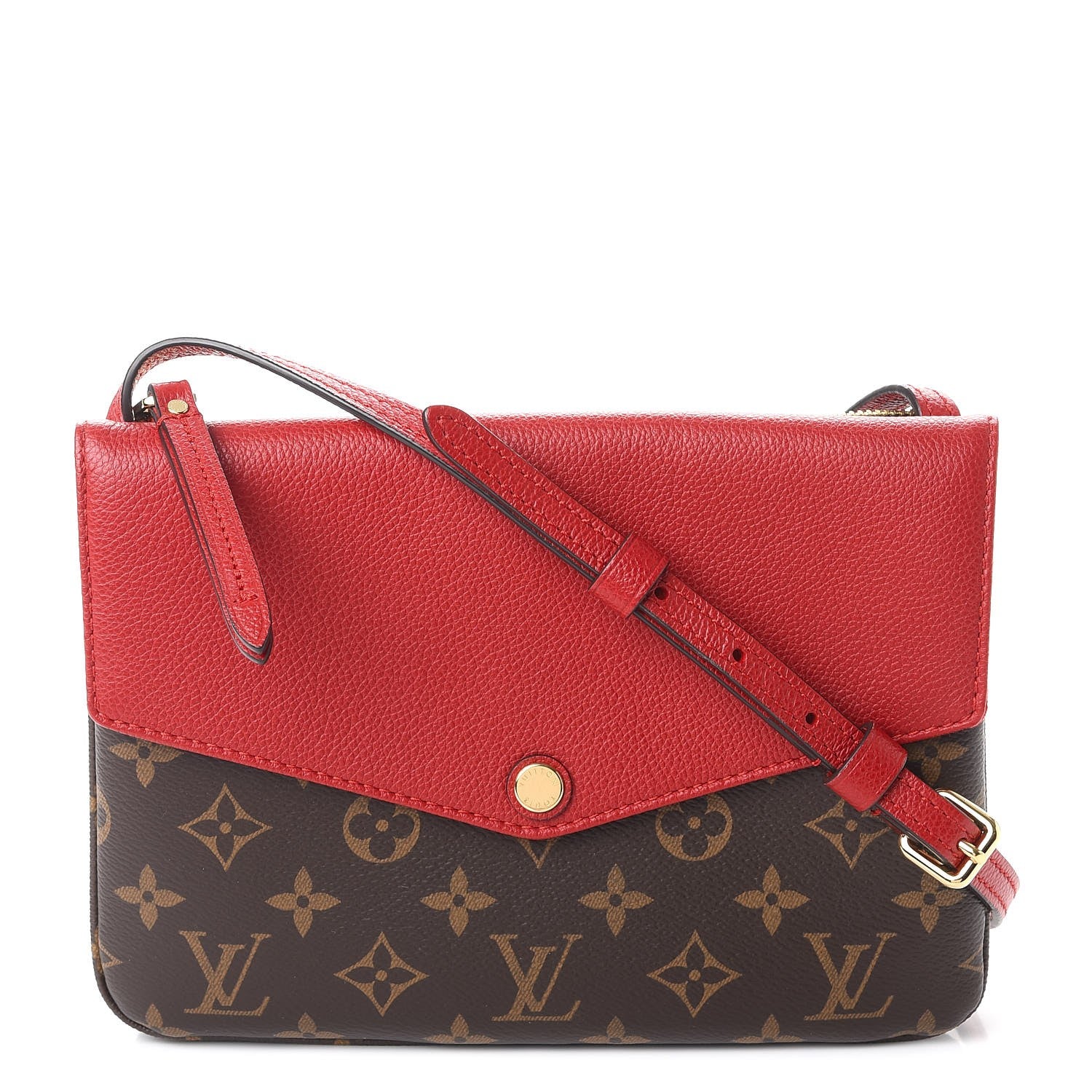Louis Vuitton Monogram Twice Pochette Cherry 1 of 9