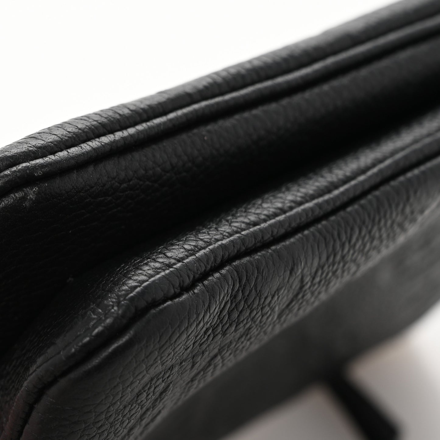 Empreinte Double Zip Pochette Black