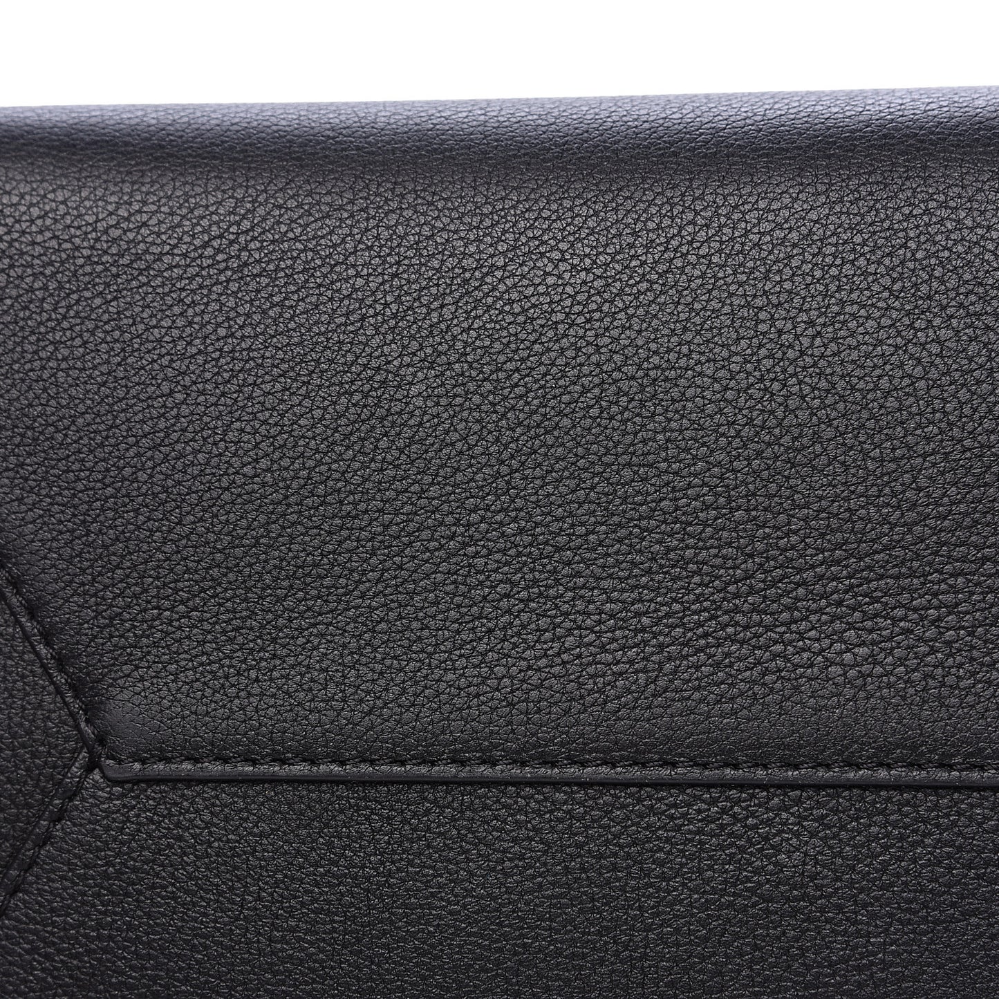 Calfskin Lockme Cabas Black