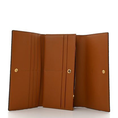 MCM Visetos Large Trifold Flap Wallet Cognac 5 of 8