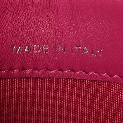 Chanel Lambskin Camellia Embossed Card Holder Pink 7 of 11