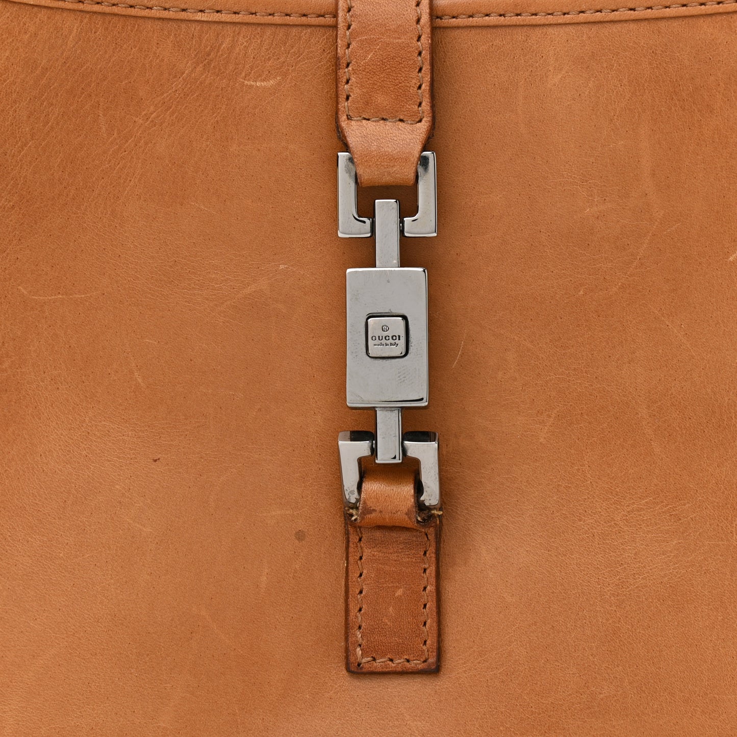 Calfskin Small Jackie O Hobo Brown
