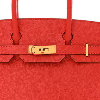 Hermes Epsom Birkin 30 Rouge Tomate 8 of 10