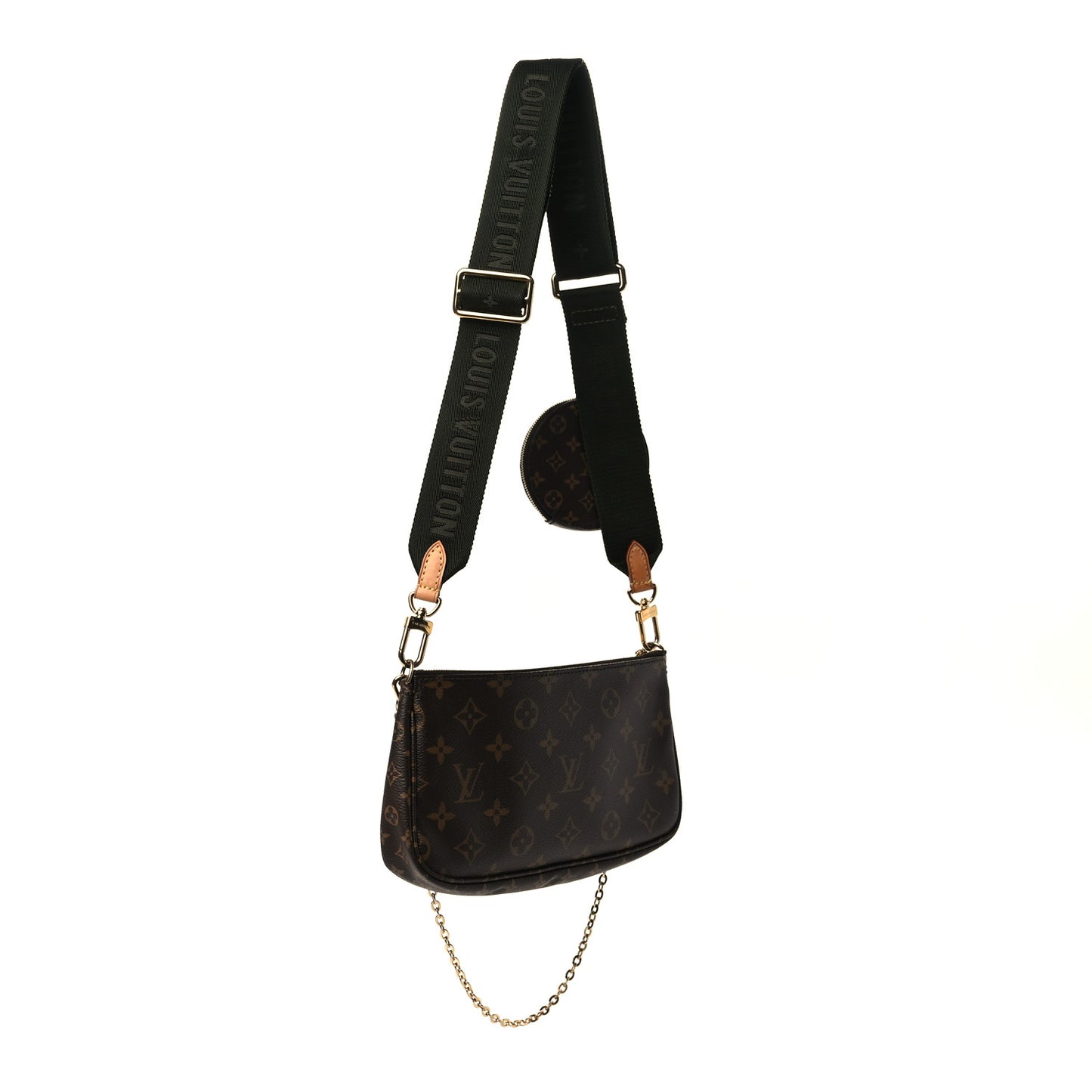 Monogram Multi Pochette Accessories Kaki