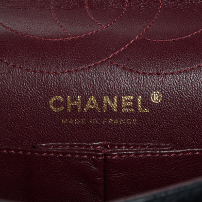 Chanel Calfskin 2.55 Reissue 226 Flap Black 7 of 9