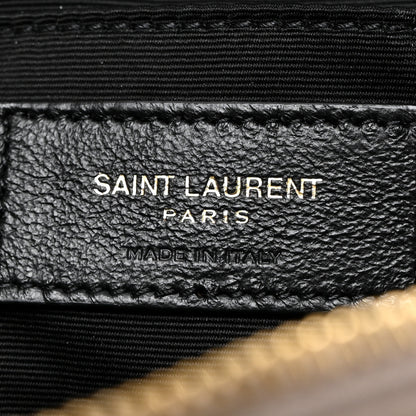 Saint Laurent Calfskin Matelasse Monogram Lou Camera Bag Greyish Brown 6 of 10