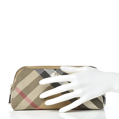 Burberry Shimmer Check Cosmetic Bag 2 of 8