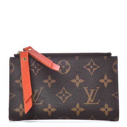 Louis Vuitton Monogram Compact Adele Wallet Piment 1 of 8
