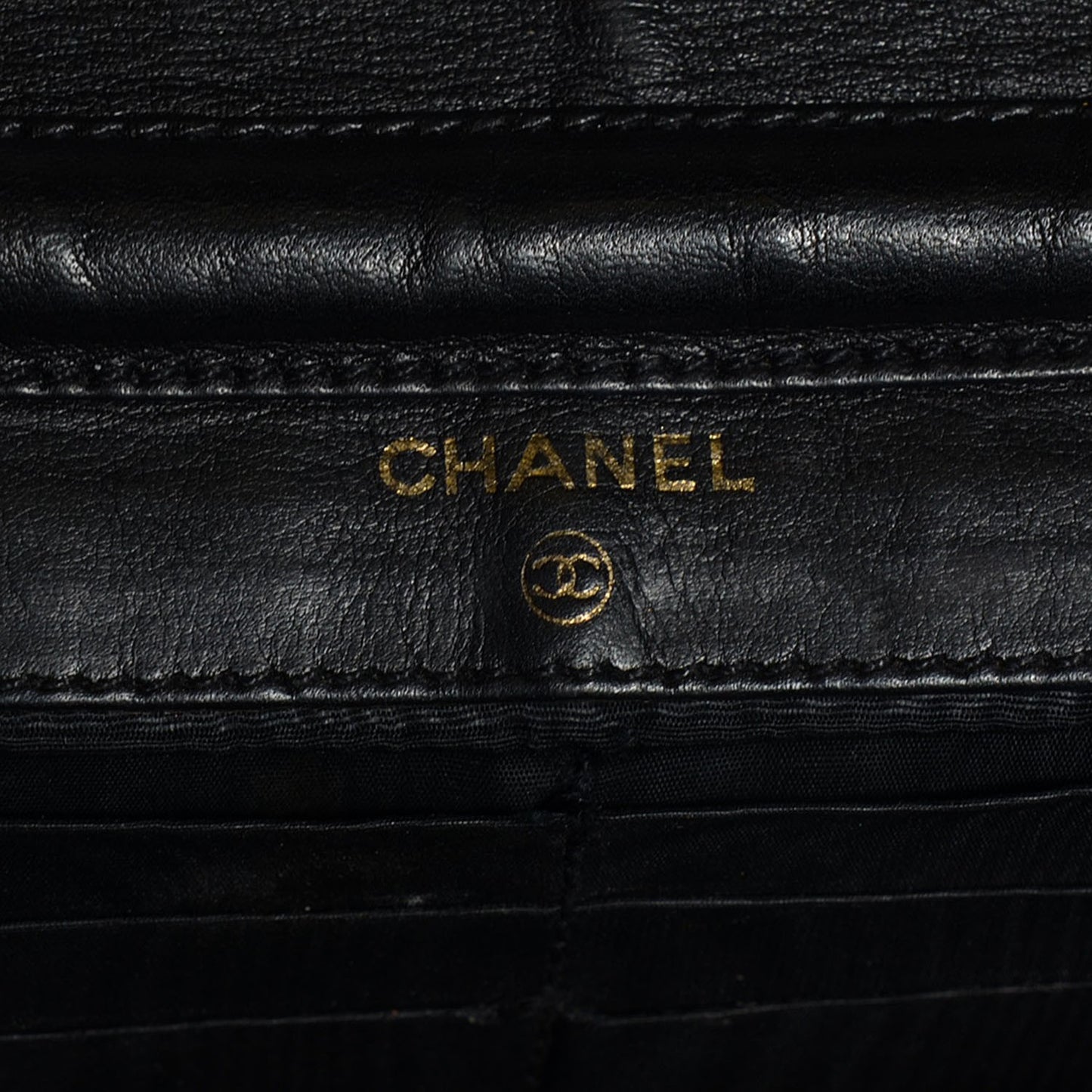 Caviar Timeless CC Wallet on Chain WOC Black