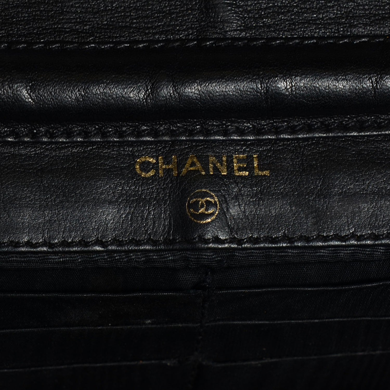Chanel Caviar Timeless CC Wallet on Chain WOC Black 6 of 8