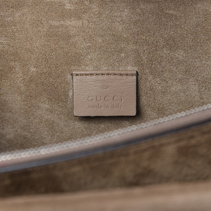 Gucci GG Supreme Monogram Small Dionysus Shoulder Bag Taupe 8 of 10
