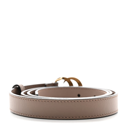 Gucci Calfskin Pearl Double G 20mm Belt 95 38 Porcelain Rose 2 of 7
