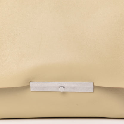 Celine Smooth Calfskin Blade Chain Flap Vanilla 9 of 14