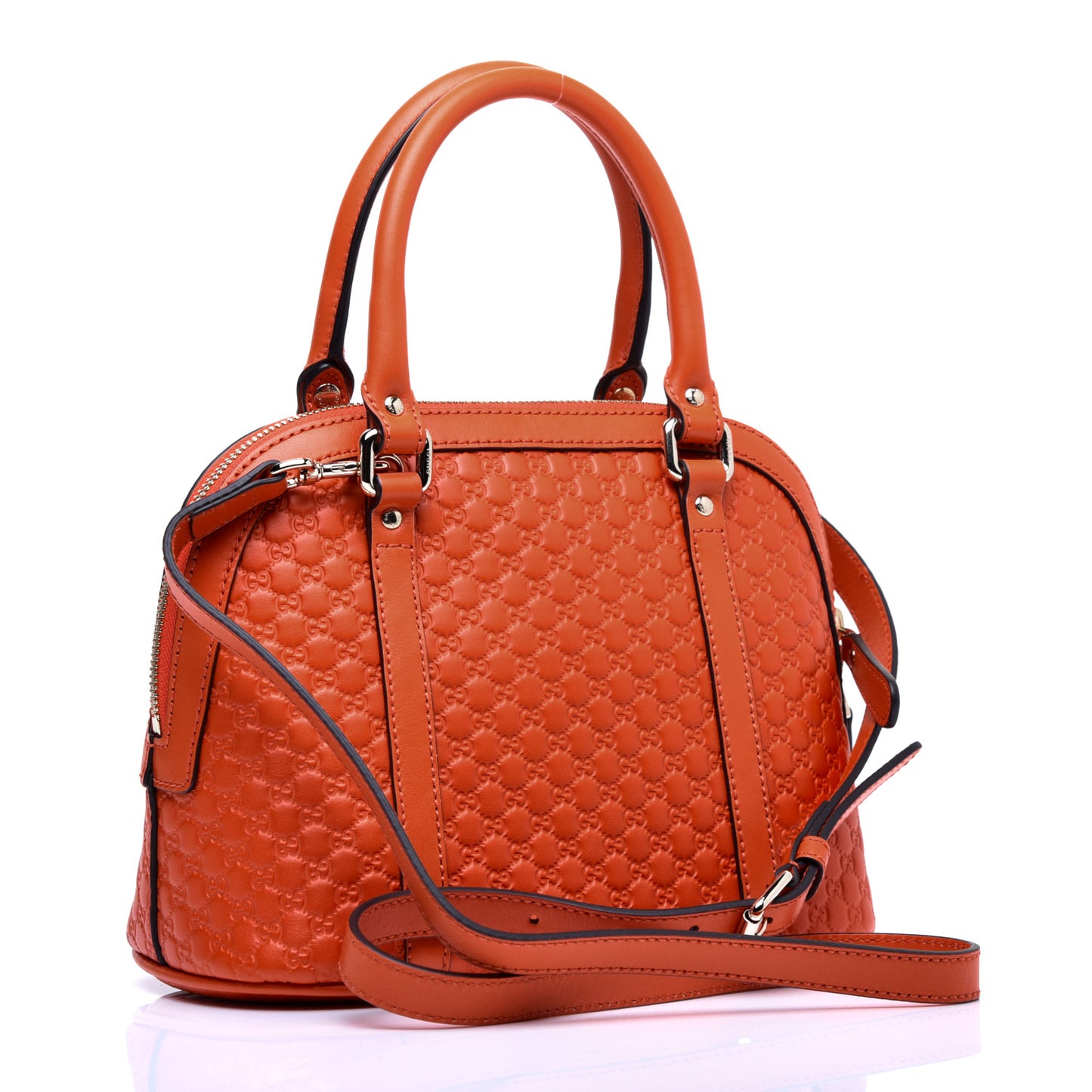 Microguccissima Mini Dome Bag Sun Orange