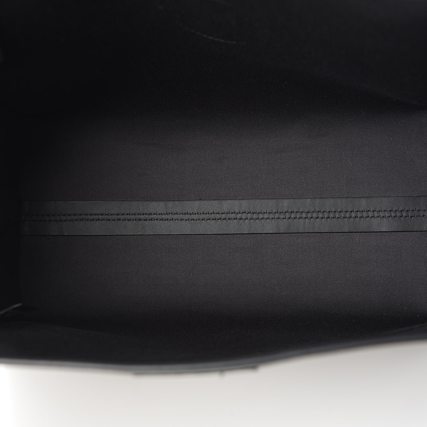 Fendi Glazed Fabric Vitello Century FF 1974 Stamp Patch Mini Peekaboo Defender Cover Mogano Panna Black 5 of 7
