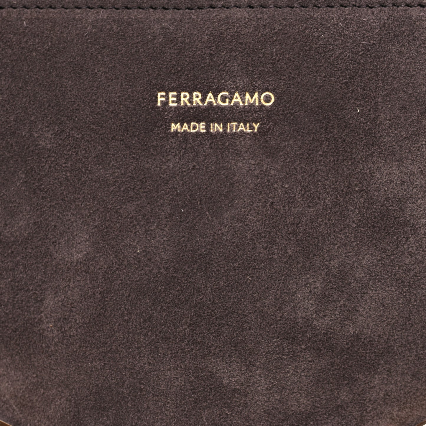 Suede Large Hug Bag Concrete