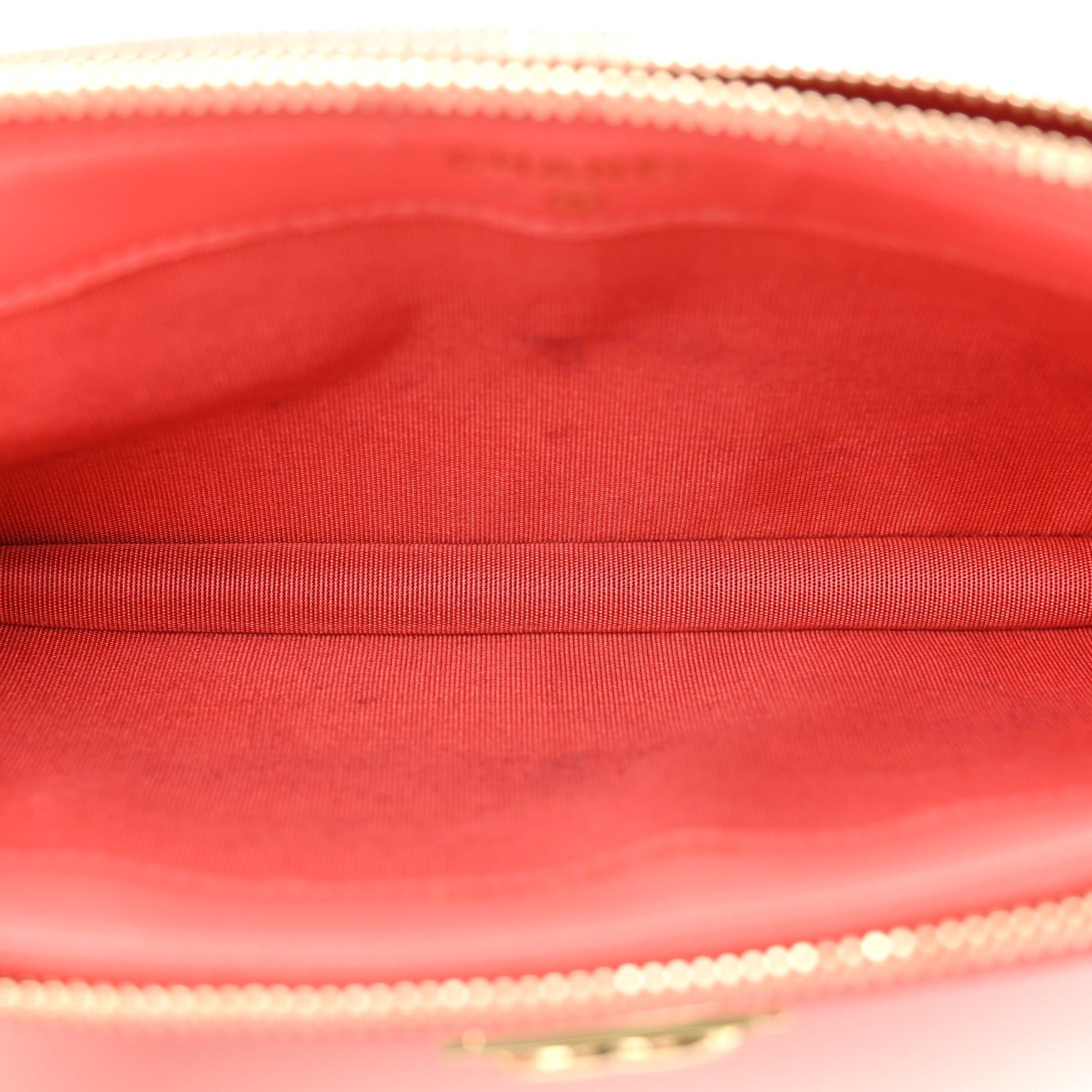 Chanel Lambskin Quilted Small Boy Clutch With Chain Coral 5 of 15