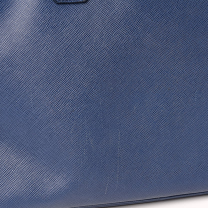 Prada Saffiano Lux Large Tote Bluette 19 of 20