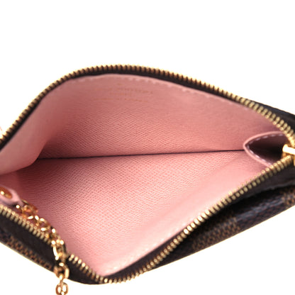 Louis Vuitton Damier Ebene Recto Verso Card Holder Rose Ballerine 4 of 6