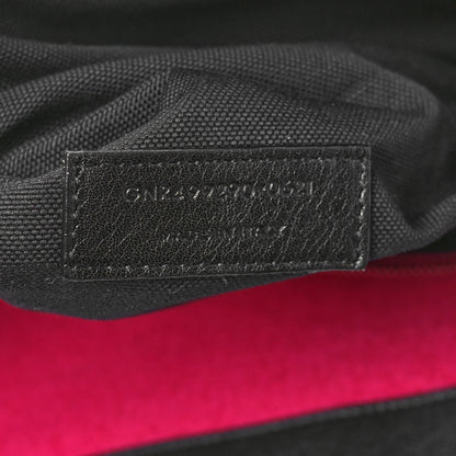 Saint Laurent Wool Rive Gauche Tote Fuchsia 7 of 11