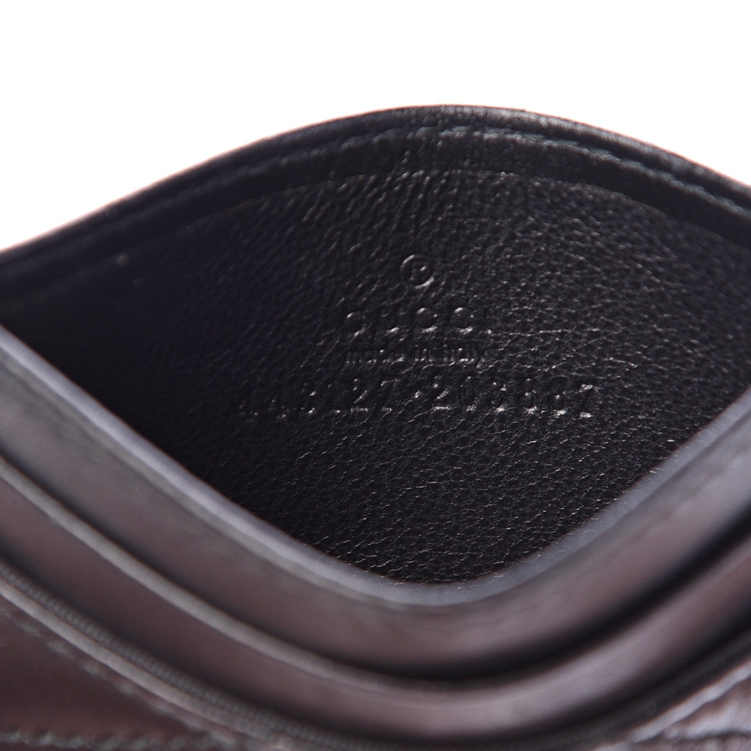 Gucci Calfskin Matelasse GG Marmont Card Holder Black 5 of 7