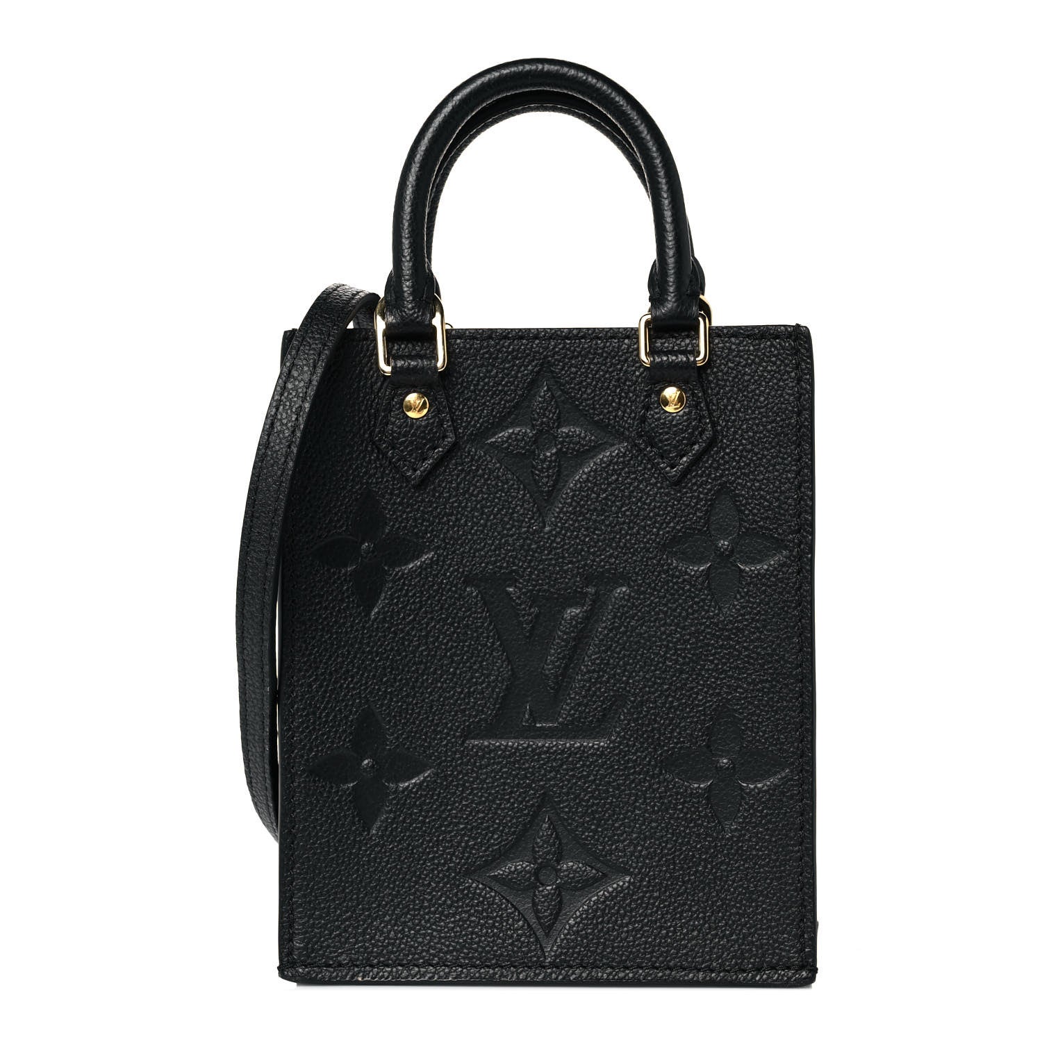 Louis Vuitton Empreinte Monogram Giant Petit Sac Plat Black 1 of 8