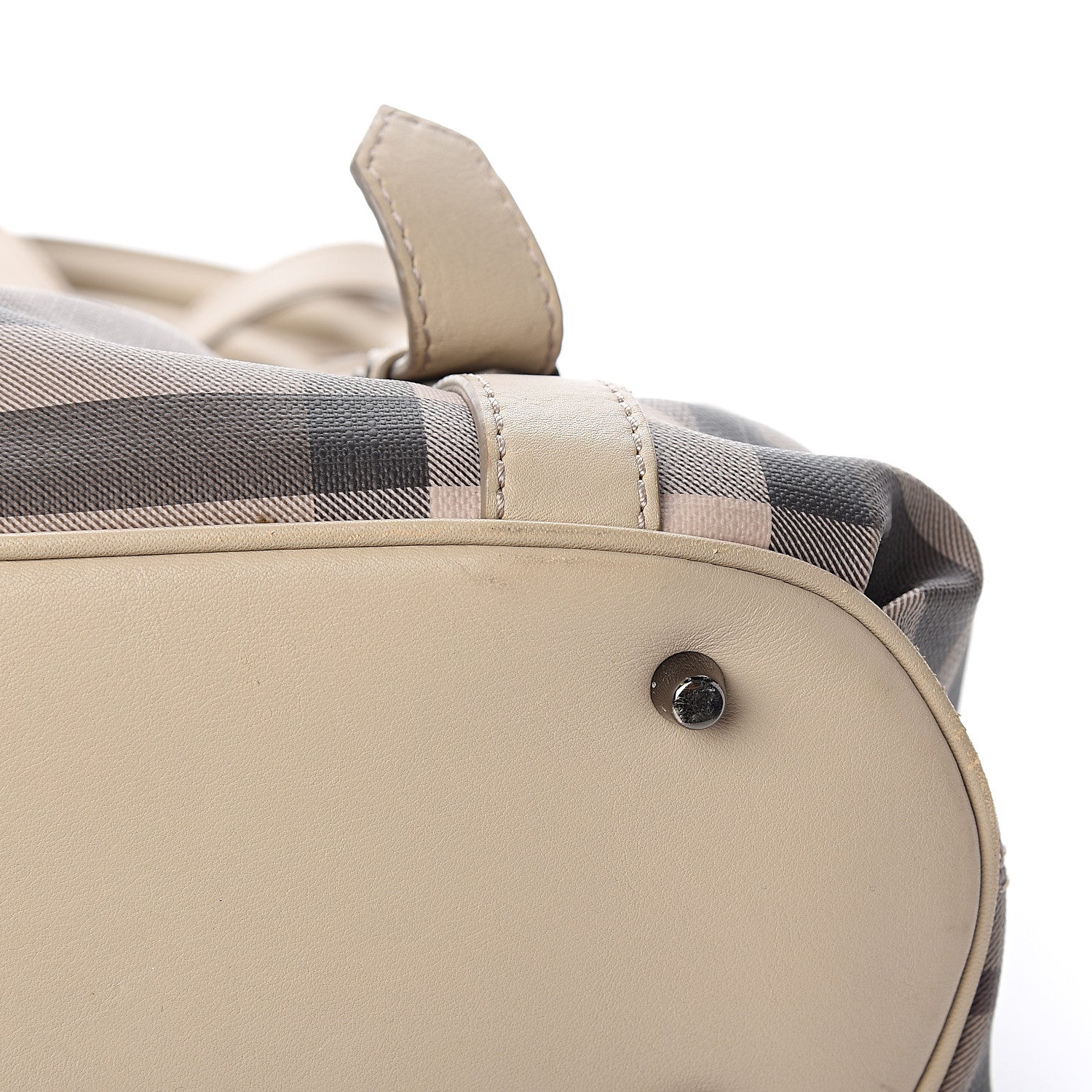 Burberry Smoked Check Small Northfield Tote Trench 9 of 12