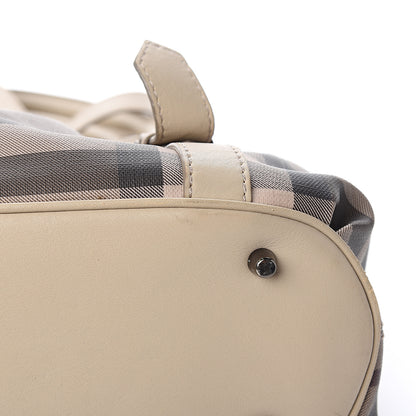 Burberry Smoked Check Small Northfield Tote Trench 9 of 12