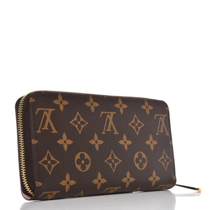 Louis Vuitton Monogram Zippy Wallet Rose Ballerine 3 of 8