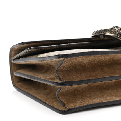 Gucci GG Supreme Monogram Small Dionysus Shoulder Bag Taupe 9 of 10