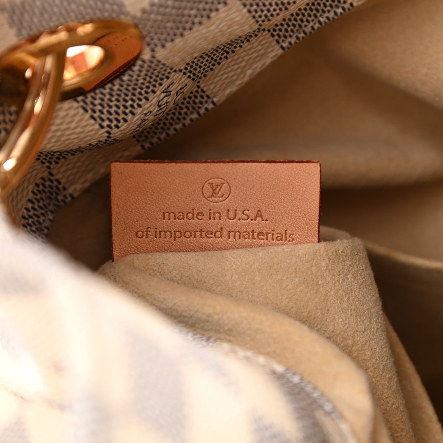 Damier Azur Artsy MM