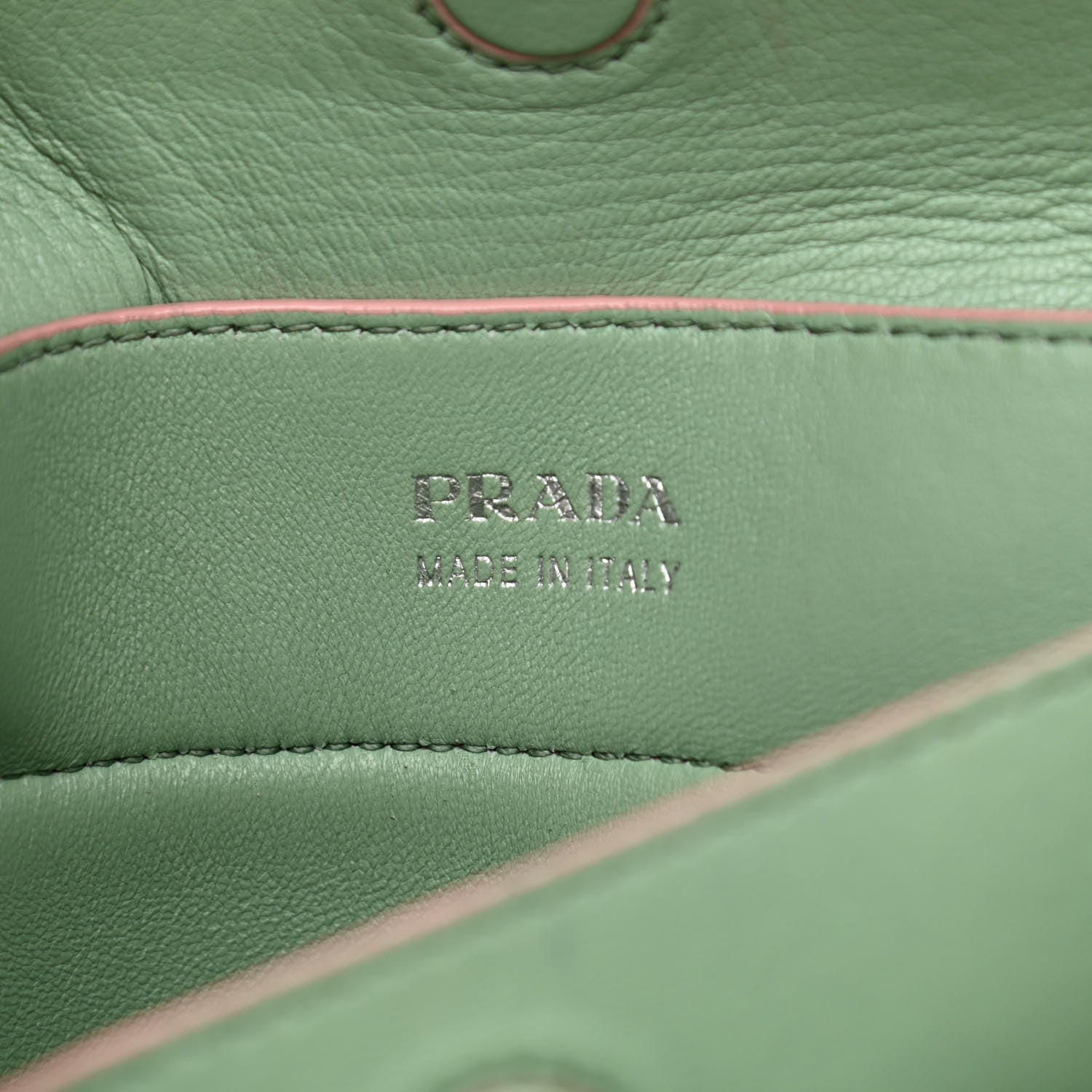 Prada Saffiano Cuir Medium Double Bag Orchidea Acquamarina 6 of 15