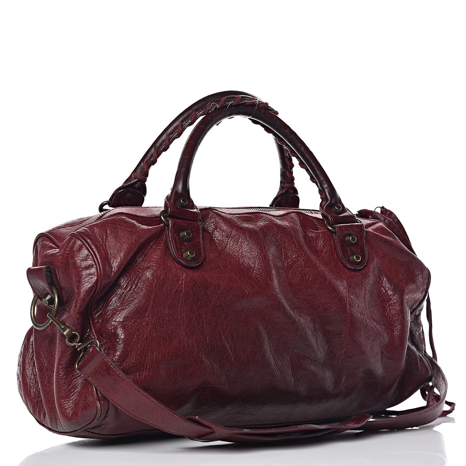 Balenciaga Chevre Classic Hardware Twiggy Rouge Grenat 4 of 26