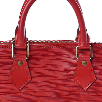 Louis Vuitton Epi Alma PM Castillan Red 8 of 13