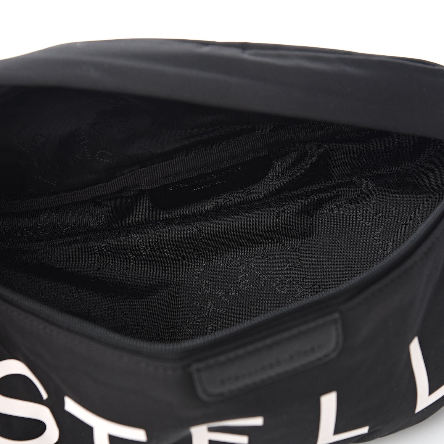 Stella McCartney Eco Padde Nylon Logo Falabella Bum Bag Black Multicolor 4 of 9