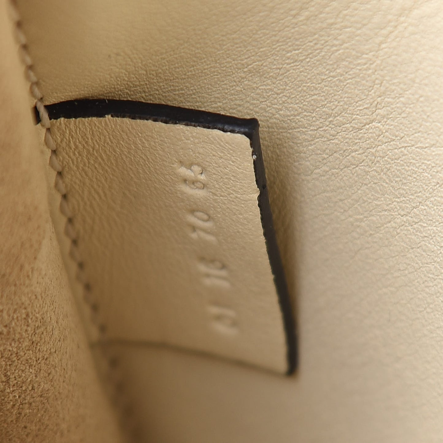 Calfskin Small Hudson Shoulder Bag Lace White