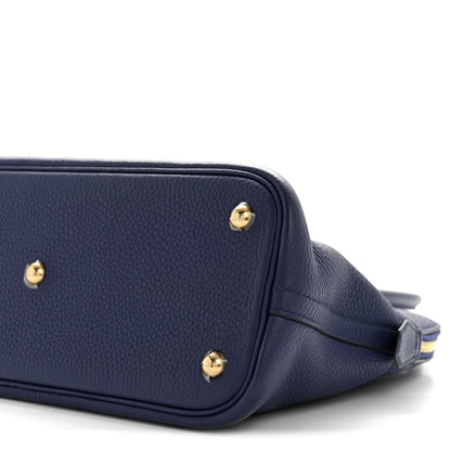 Hermes Taurillon Clemence Bolide 31 Bleu Encre 9 of 13