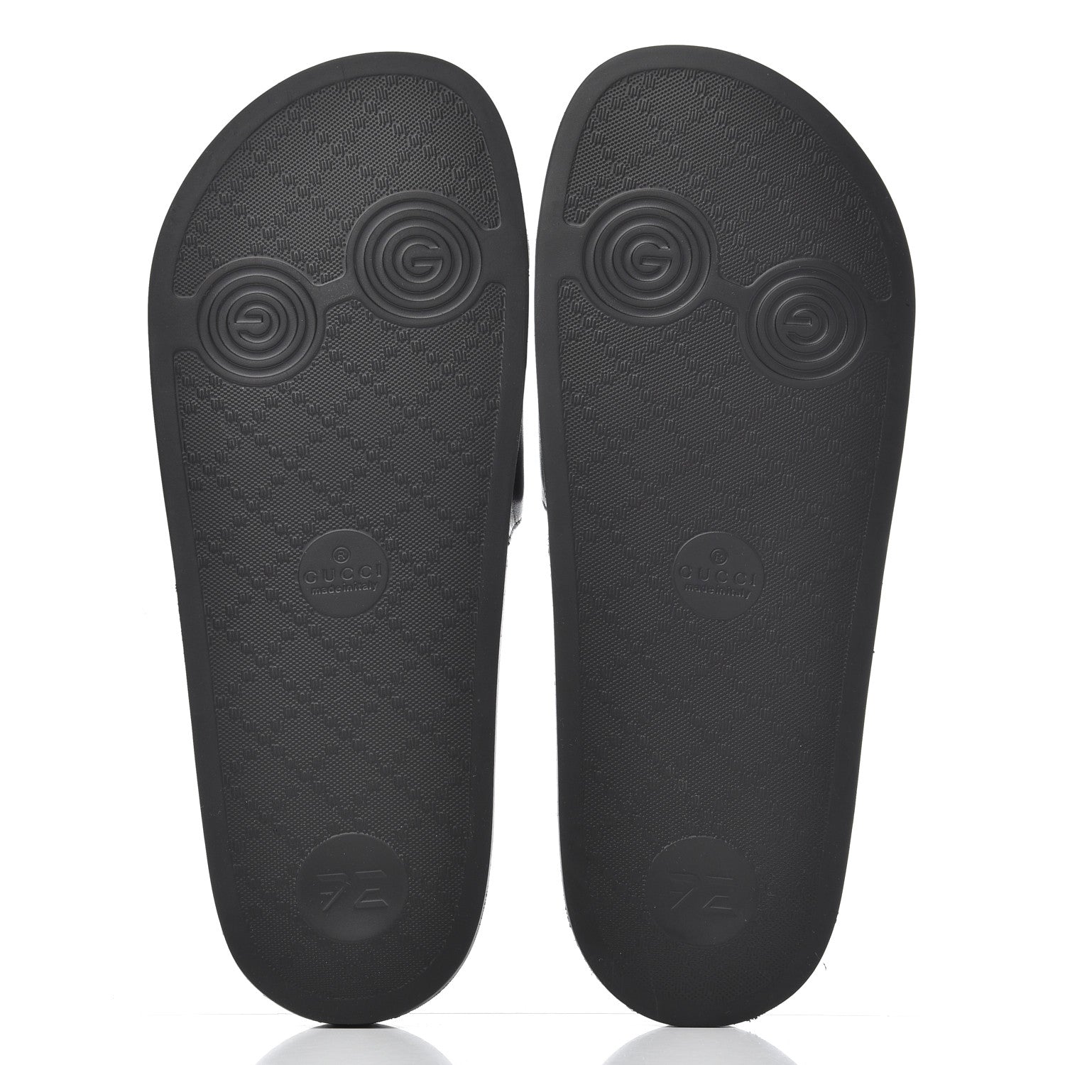 Gucci Nappa Original Gucci Mens Slide Sandals 8 Black 5 of 8