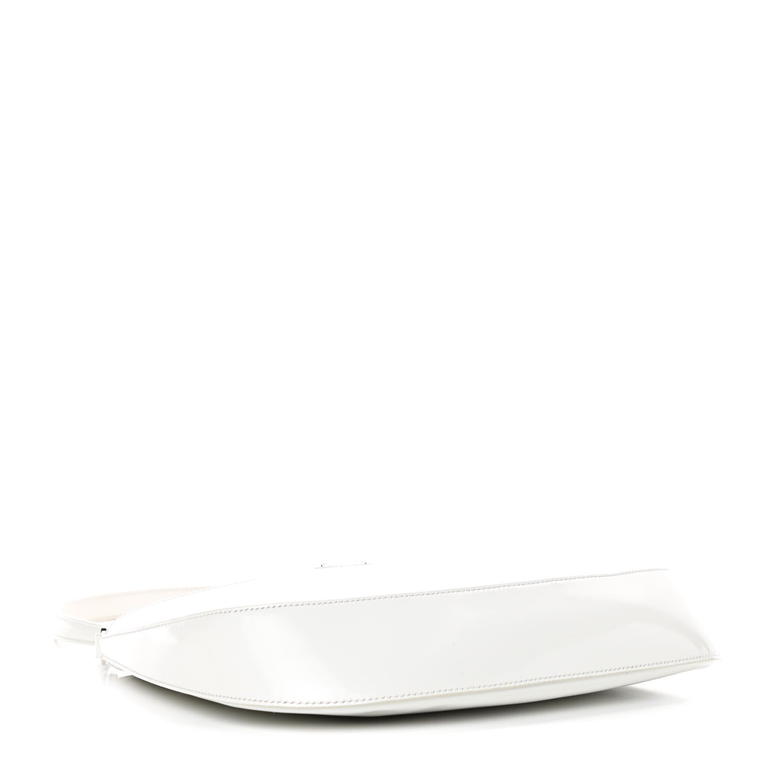 Prada Spazzolato Cleo Shoulder Bag White 3 of 4