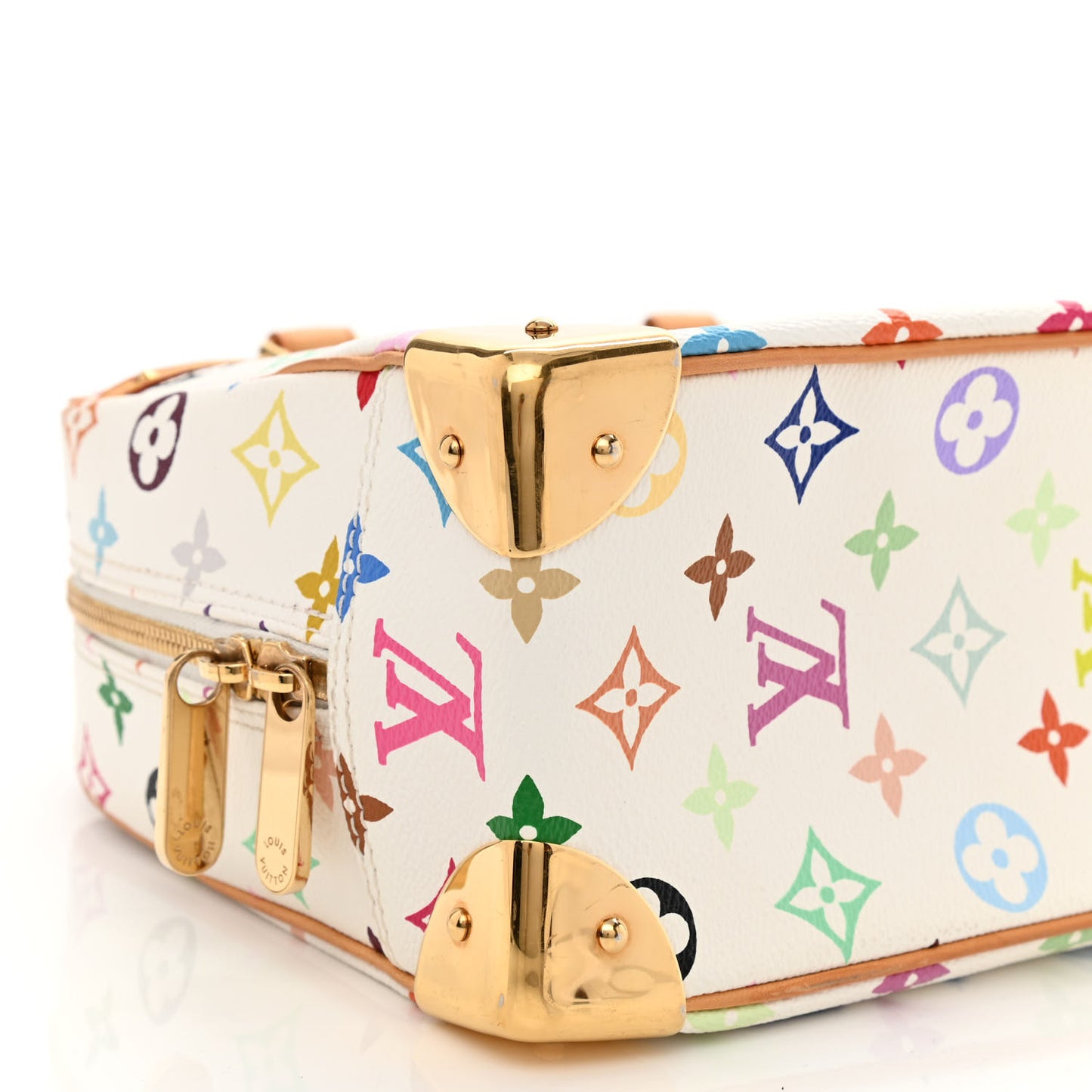 Monogram Multicolor Trouville White