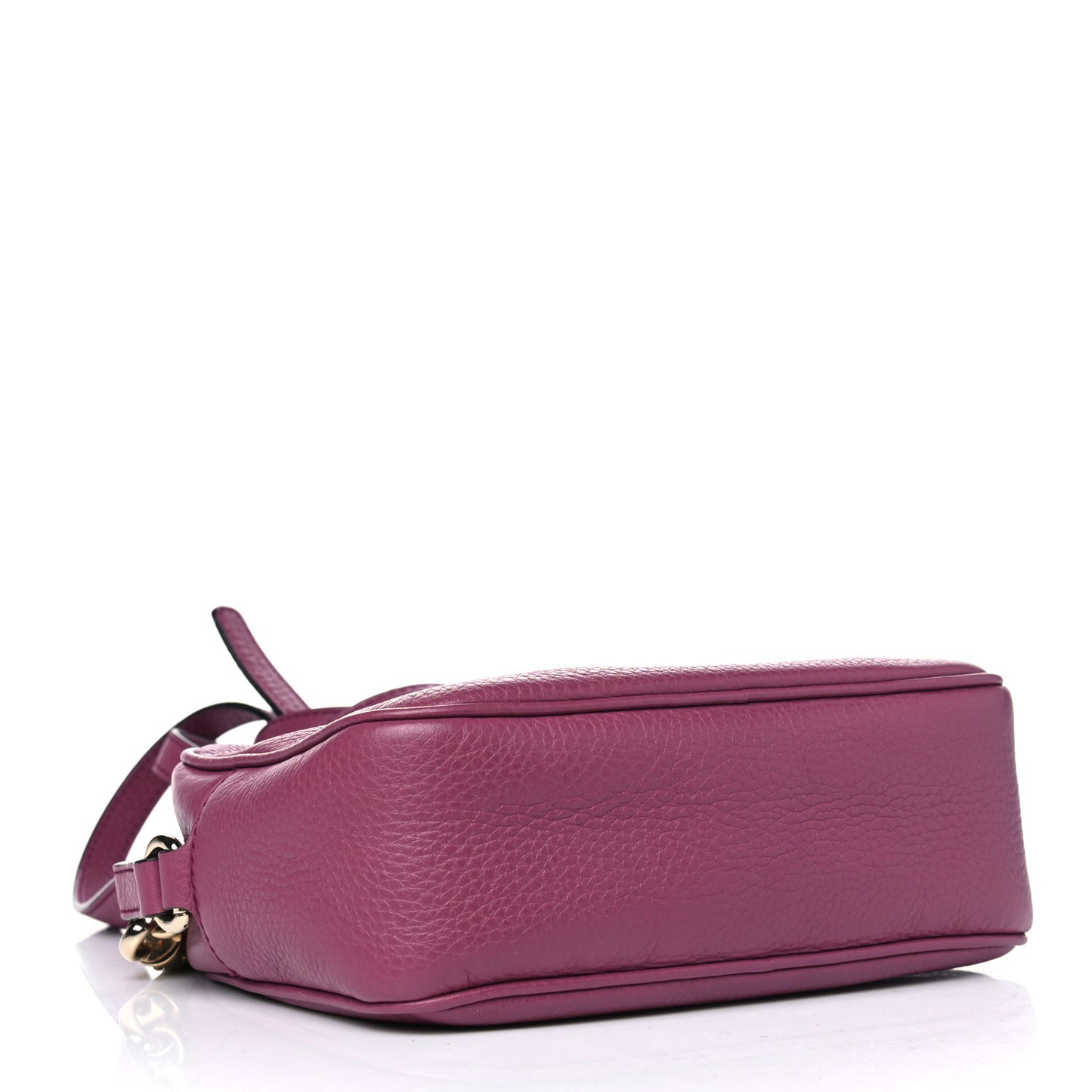 Pebbled Calfskin Small Soho Disco Bag Peonia Flower