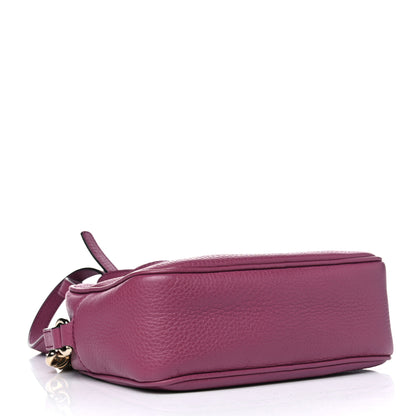 Gucci Pebbled Calfskin Small Soho Disco Bag Peonia Flower 3 of 4