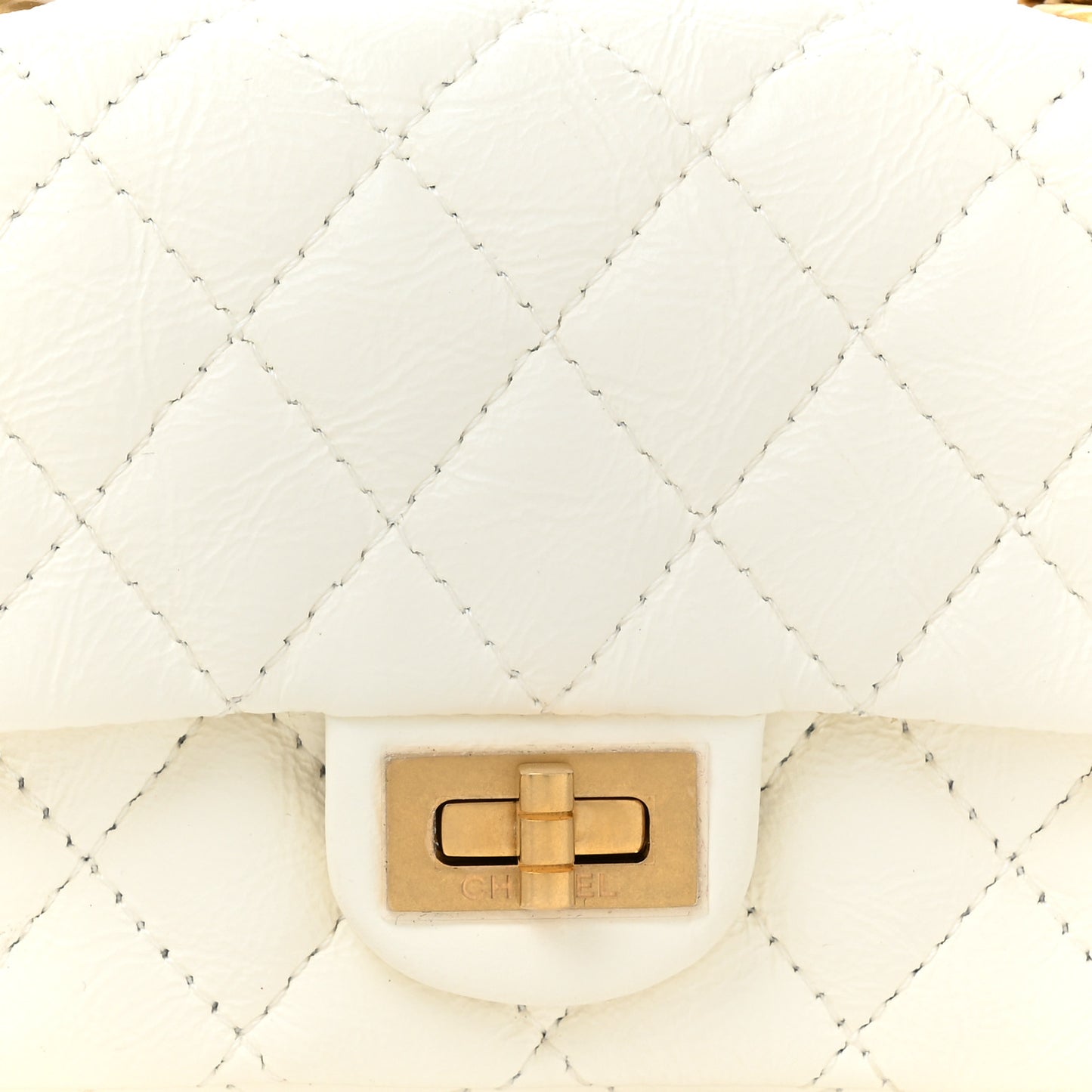 Lambskin Calfskin Tweed Success Story Set of 4 Minis Bags White